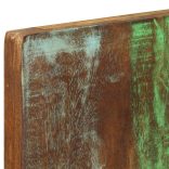 2 db tömör újrahasznosított fa fali fogas 36 x 3 x 110 cm