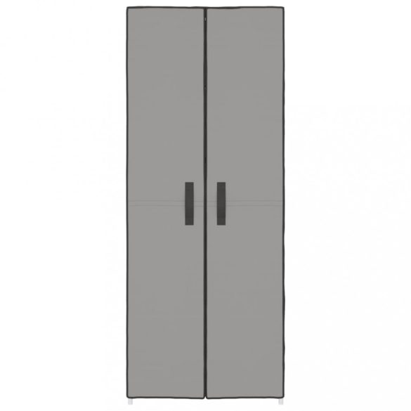 szürke szövet cipősszekrény 60 x 30 x 166 cm