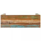 tömör újrahasznosított fa tálalóasztal 110 x 35 x 76 cm