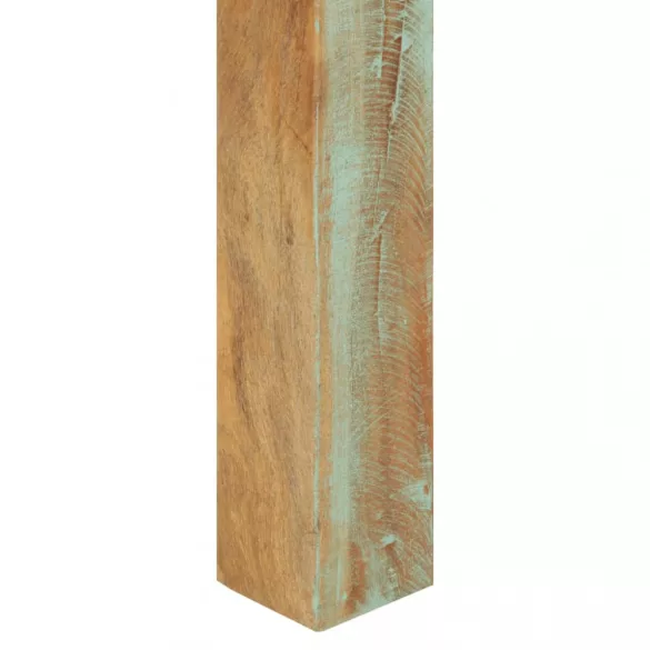 tömör újrahasznosított fa tálalóasztal 110 x 35 x 76 cm