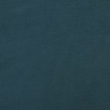 kétszemélyes kék bársony kanapéágy két párnával