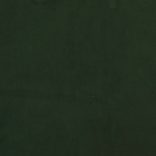 kétszemélyes sötétzöld bársony kanapéágy két párnával