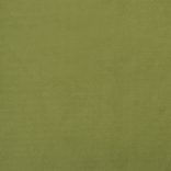 kétszemélyes világoszöld bársony kanapéágy két párnával