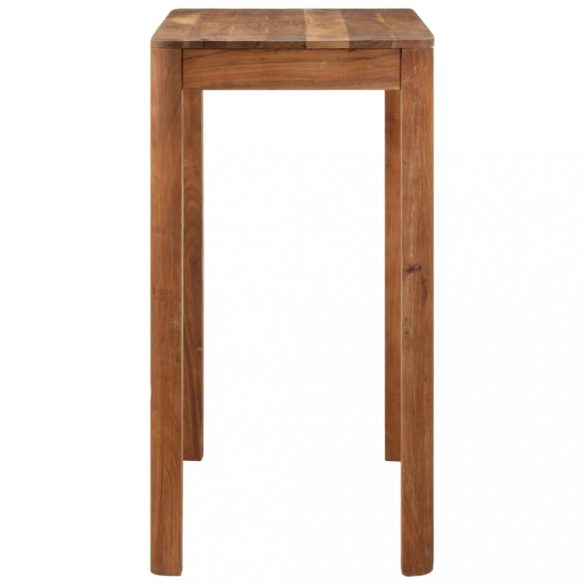 tömör akácfa bárasztal mézszínű bevonattal 110 x 55 x 106 cm