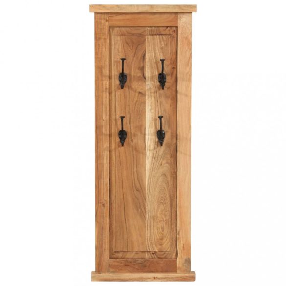 2 db tömör akácfa ruhafogas 38 x 100 cm