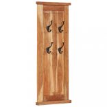 2 db tömör akácfa ruhafogas 38 x 100 cm