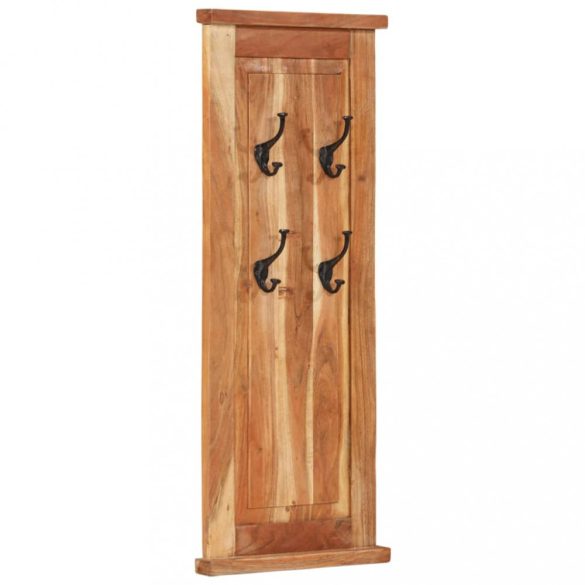 2 db tömör akácfa ruhafogas 38 x 100 cm
