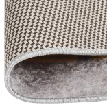 szürke mosható szőnyeg φ 120 cm