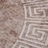 bézs mosható szőnyeg 120 cm