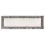 világosbézs mosható szőnyeg 80 x 300 cm