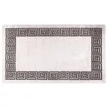 világosbézs mosható szőnyeg 190 x 300 cm