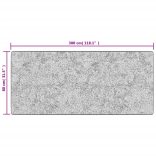 többszínű foltvarrott mosható szőnyeg 80 x 300 cm