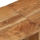 tömör akácfa TV-szekrény 160x30x45 cm