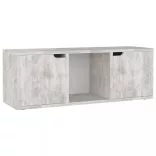 betonszürke szerelt fa TV-szekrény 88,5 x 27,5 x 30,5 cm