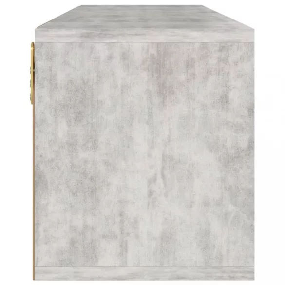 betonszürke szerelt fa TV-szekrény 88,5 x 27,5 x 30,5 cm