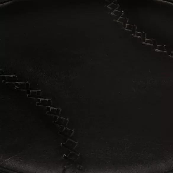 2 db fekete valódi kecskebőr bárszék