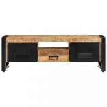 tömör mangófa TV-szekrény 120 x 30 x 40 cm