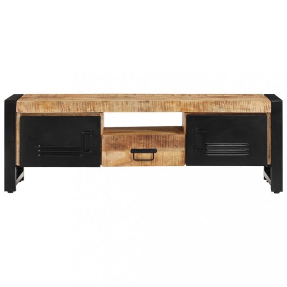 tömör mangófa TV-szekrény 120 x 30 x 40 cm