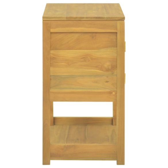 tömör tíkfa fürdőszobaszekrény 60 x 40 x 75 cm