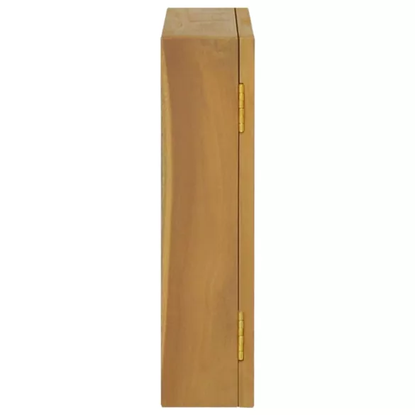 tömör tíkfa tükrös szekrény 60 x 10 x 40 cm