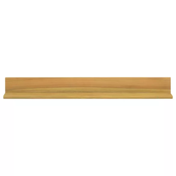 2 darab tömör tíkfa falipolc 90 x 10 x 10 cm