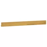 2 darab tömör tíkfa falipolc 110 x 10 x 10 cm