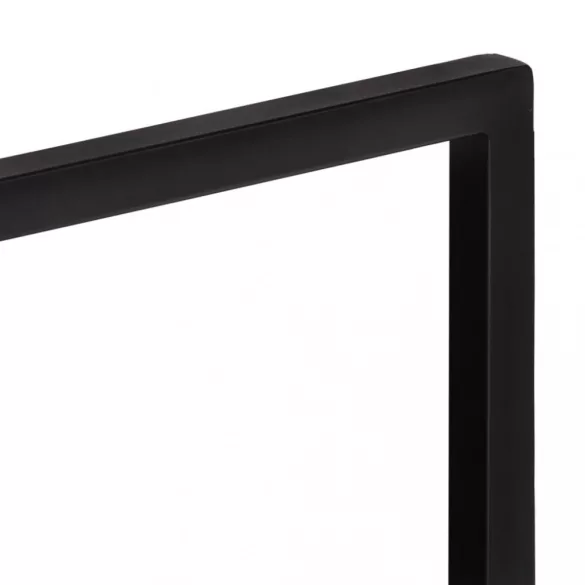 2 darab tömör akácfa és acél falipolc 60 x 25 x 35 cm