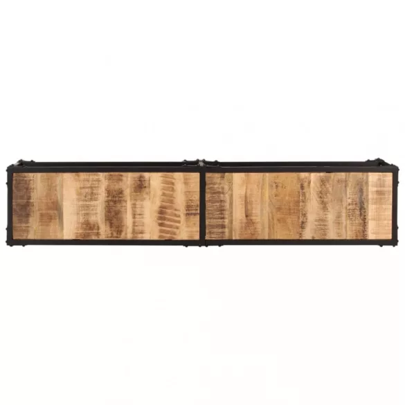 tömör mangófa TV-szekrény 150x30x41 cm