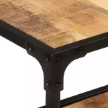 tömör mangófa TV-szekrény 150x30x41 cm