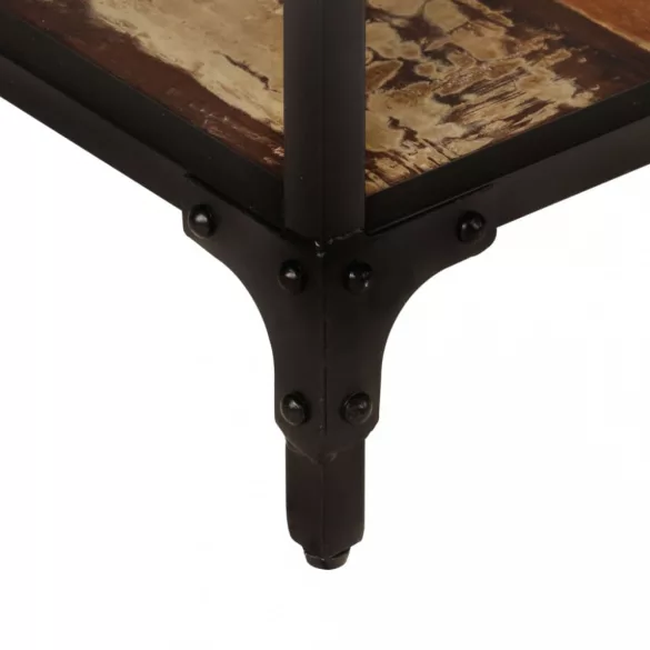 tömör újrahasznosított fa TV-szekrény 150x30x41 cm