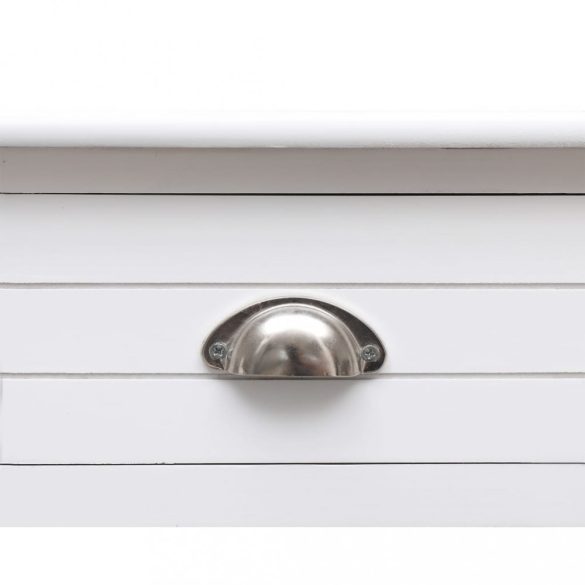 fehér tömör császárfa íróasztal 108 x 45 x 76 cm