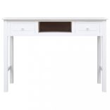 fehér tömör császárfa íróasztal 108 x 45 x 76 cm