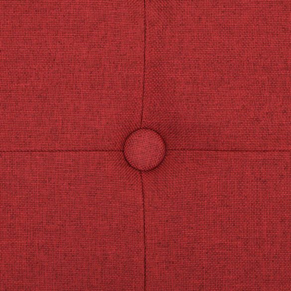 bordó összecsukható művászon tárolópad