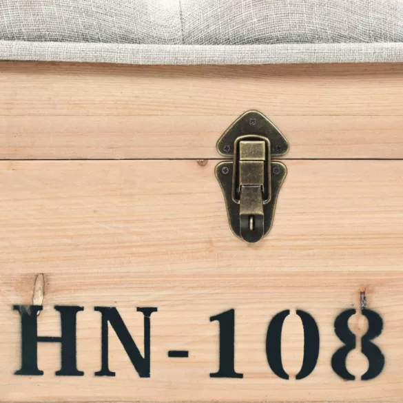 tömör fenyőfa tárolópad 110 cm