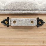 tömör fenyőfa tárolópad 110 cm