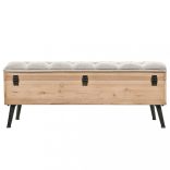 tömör fenyőfa tárolópad 110 cm