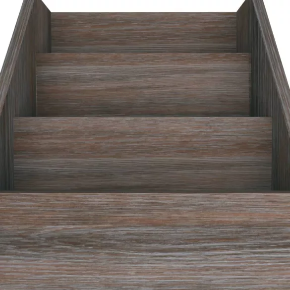 szürke-sonoma színű szerelt fa gyerek újságtartó 71x30x78,5 cm