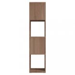 sonoma tölgy színű szerelt fa forgószekrény 34,5x34,5x75,5 cm