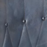 szürke valódi bőr szárnyas szék