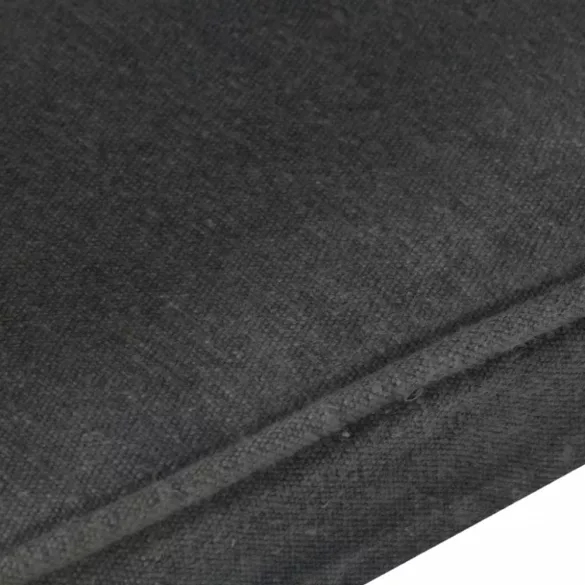 fekete vászon szárnyas szék