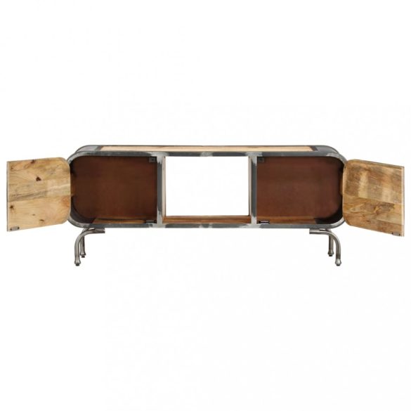 tömör mangófa TV-szekrény 110 x 30 x 42 cm