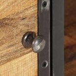 tömör mangófa TV-szekrény 110 x 30 x 42 cm