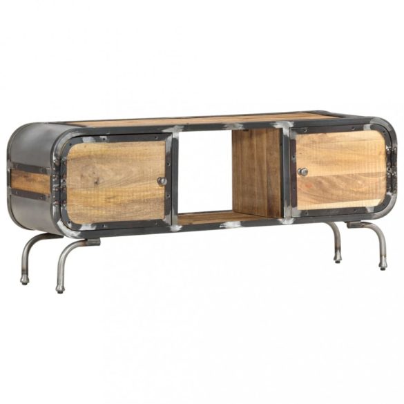 tömör mangófa TV-szekrény 110 x 30 x 42 cm