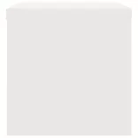 fehér acél irattartó szekrény 90 x 40 x 40 cm