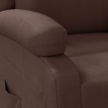 barna műbőr dönthető fotel