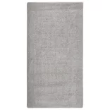 világosszürke csúszásmentes bozontos szőnyeg 80 x 150 cm