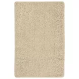 krémszínű csúszásmentes bozontos szőnyeg 200 x 290 cm