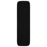 15 db fekete négyszögű csúszásmentes lépcsőszőnyeg 75 x 20 cm