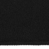 15 db fekete négyszögű csúszásmentes lépcsőszőnyeg 75 x 20 cm