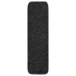 15 db antracit négyszögű csúszásmentes lépcsőszőnyeg 75 x 20 cm
